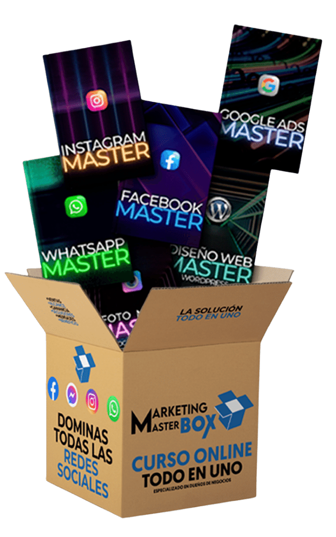 marketing master box 10 cursos en 1
