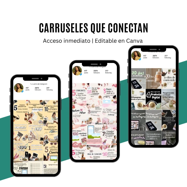 carruseles de Instagram que conectan