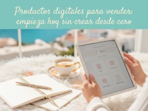 Productos digitales para vender empieza hoy sin crear desde cero
